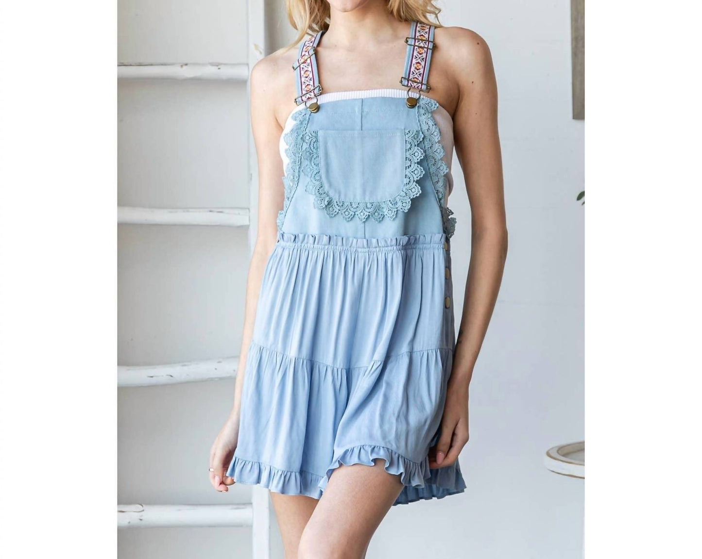 Veveret - Daisy Do Little Romper Overalls