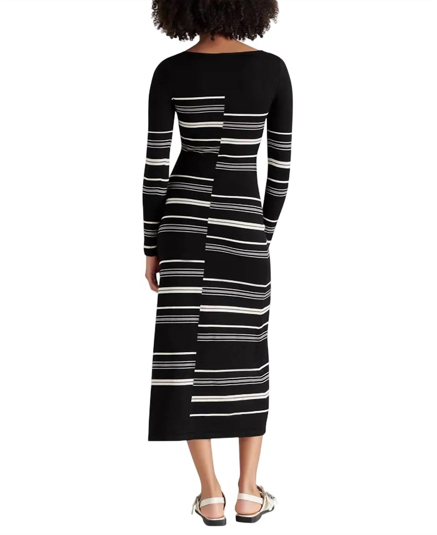 Steve Madden - Rayssa Stripped Sweater Dress