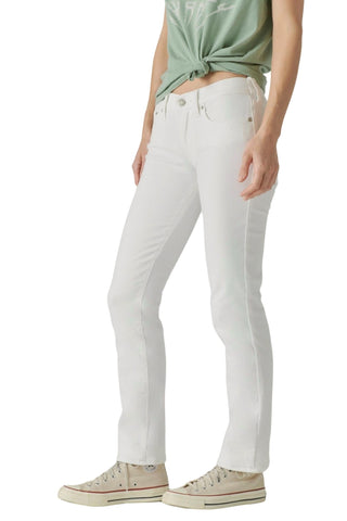 Lucky Brand - Calça Jeans Sweet Straight de Cintura Média