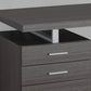 Computer Desk Left Right Set-Up Storage Drawers For Home Office
