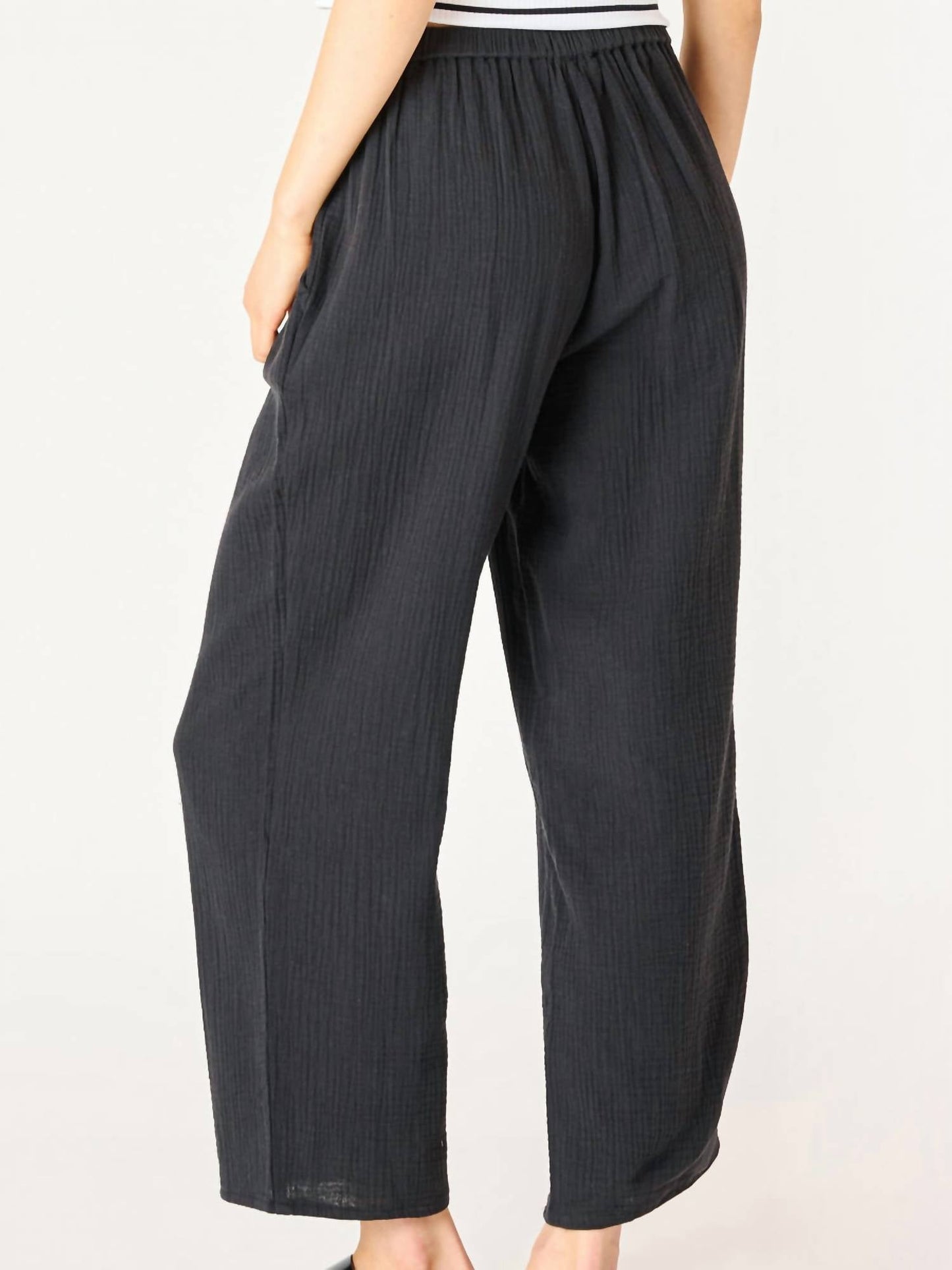 Dex - Textured Pull On Pant