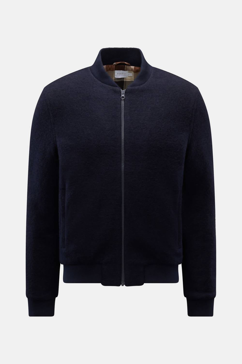 A Trip In A Bag - Men's Rib Knit Blouson Cardigan