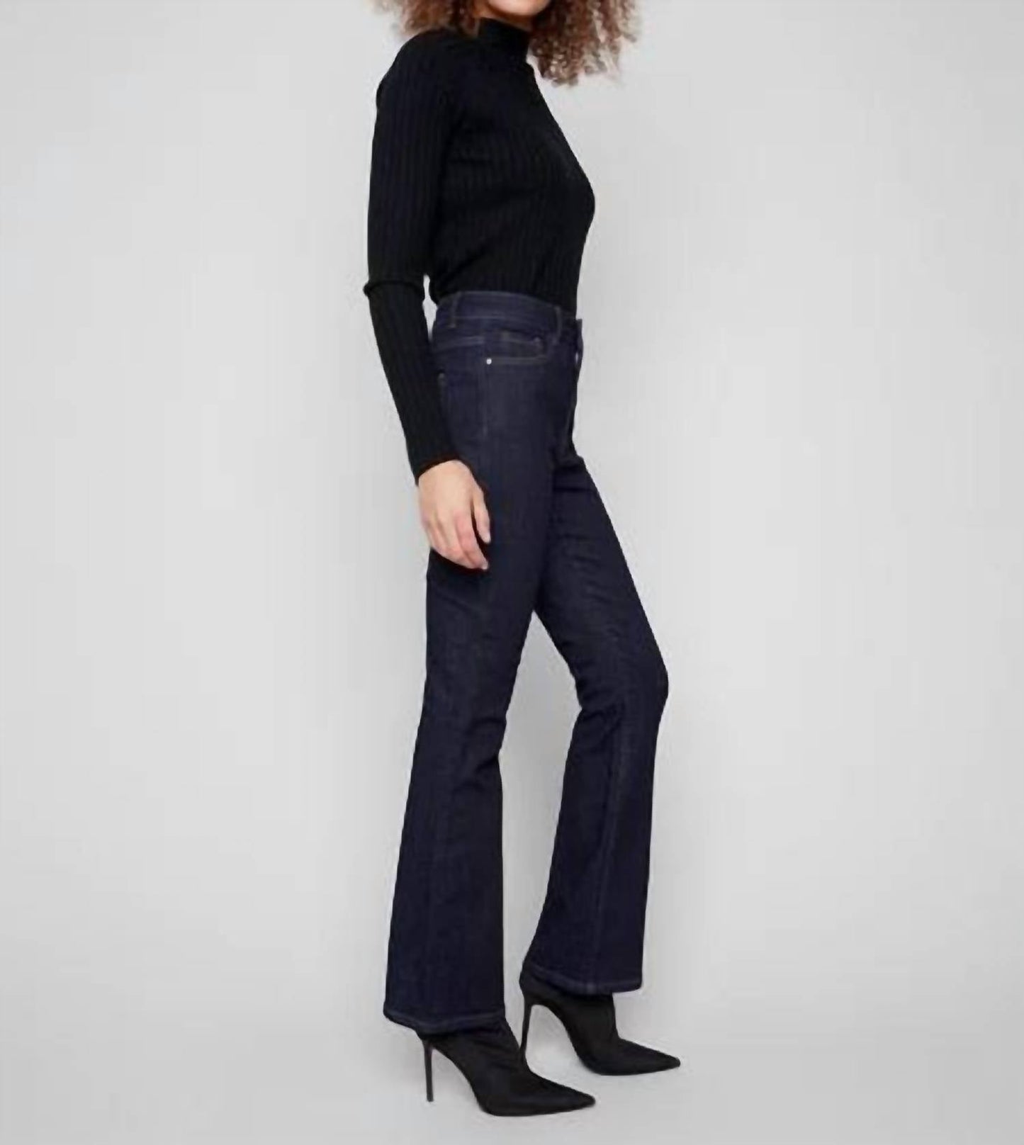 Charlie B - 5 Pocket Stretch Denim Bootcut Jeans