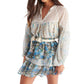 Allison New York - Gwyneth Tie Blouse