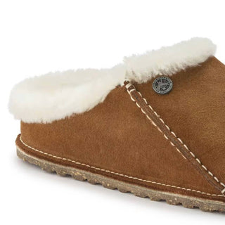 Birkenstock - Sandálias femininas Zermatt Premium Suede estreitas