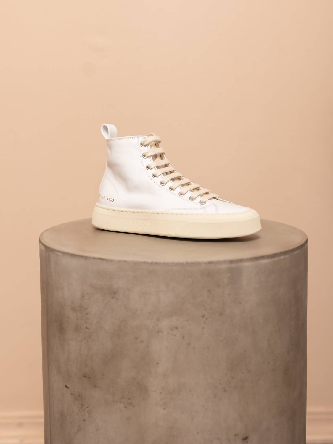 Common Projects - Women's Tournament High In Leather Sneakers