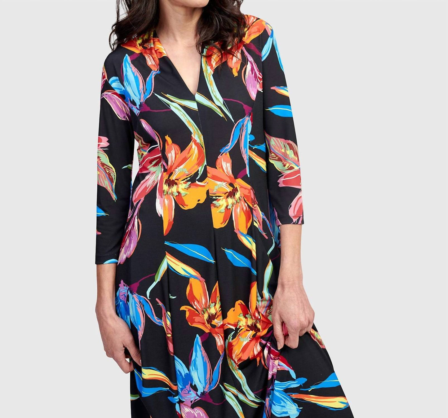 Alembika - Hibiscus Cocoon Dress