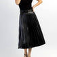 A.Ren - Camden Faux Leather Midi Skirt