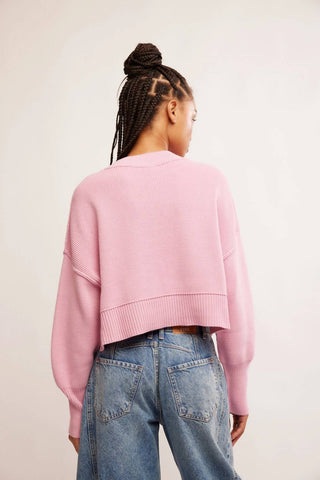 Free People - Pulôver Easy Street Crop