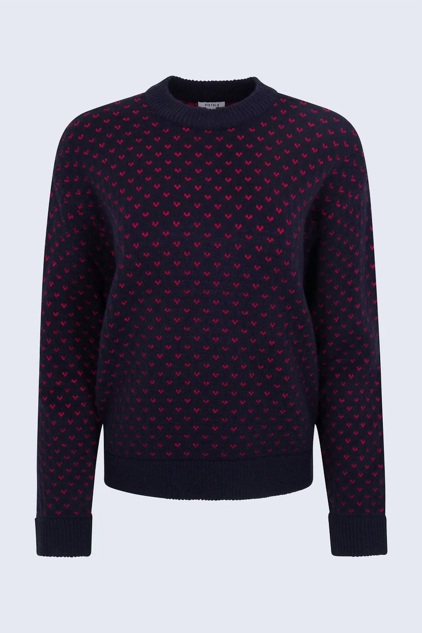 Pistola - Hanna Red Hearts Sweater