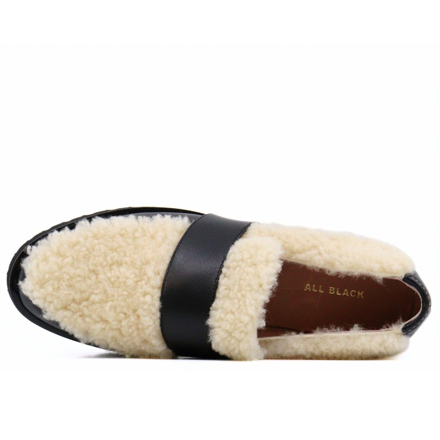 All Black - Women's Sherpa Loafer