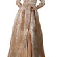 Janique - Shirt Collar Gown