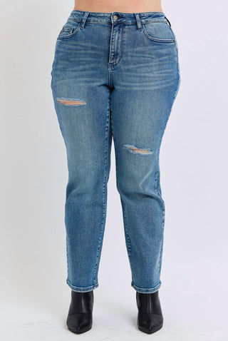 Judy Blue - Calça jeans destruída