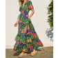 Dress Forum - Make Waves Plunging Tiered Maxi Dress