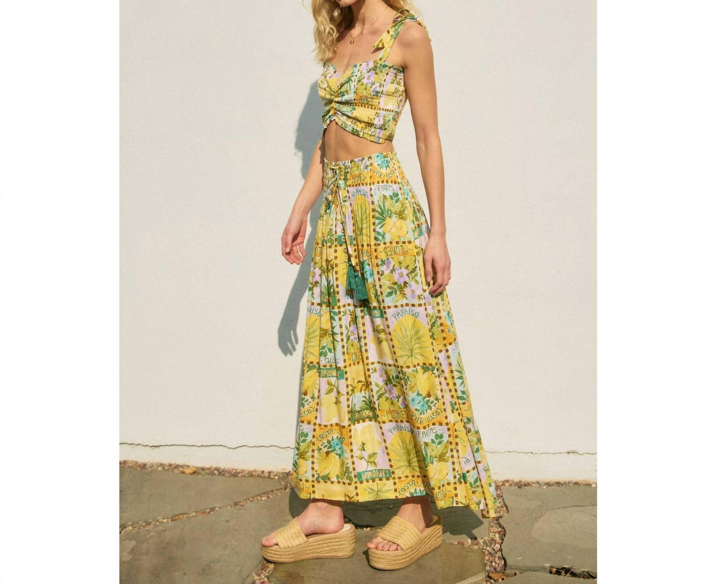 Dress Forum - Tropical Sun Midi Skirt