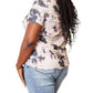 Double Take - Camiseta Bohemian Tie-dye com decote em V