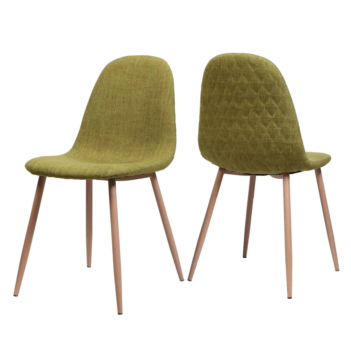 Elegant Dining Chair Set With Fabric