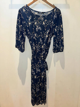 Chris & Carol - Women's Floral Shirring Dress - Plus