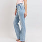 Judy Blue - High-rise Light Wash Dad Jeans