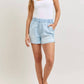 Judy Blue - High Waisted Featherweight Boxer Shorts