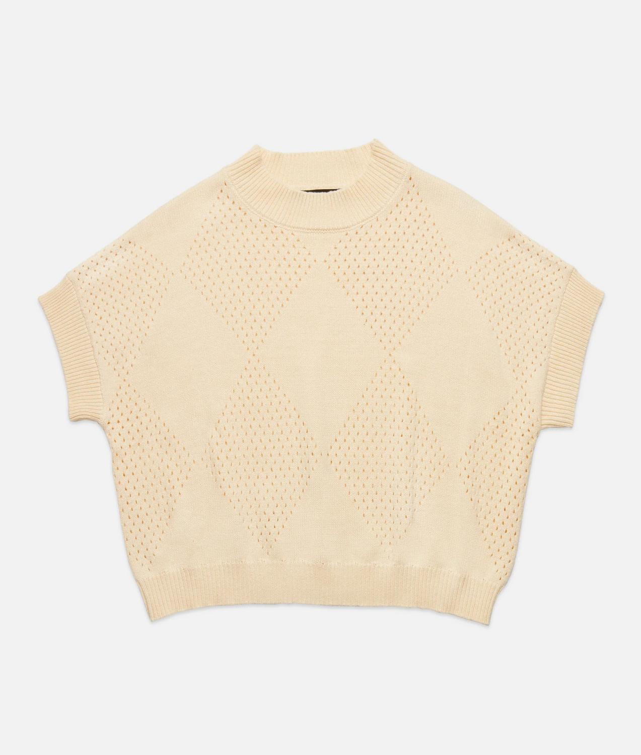 Deluc - Women's Nora Pointelle Knit Vest