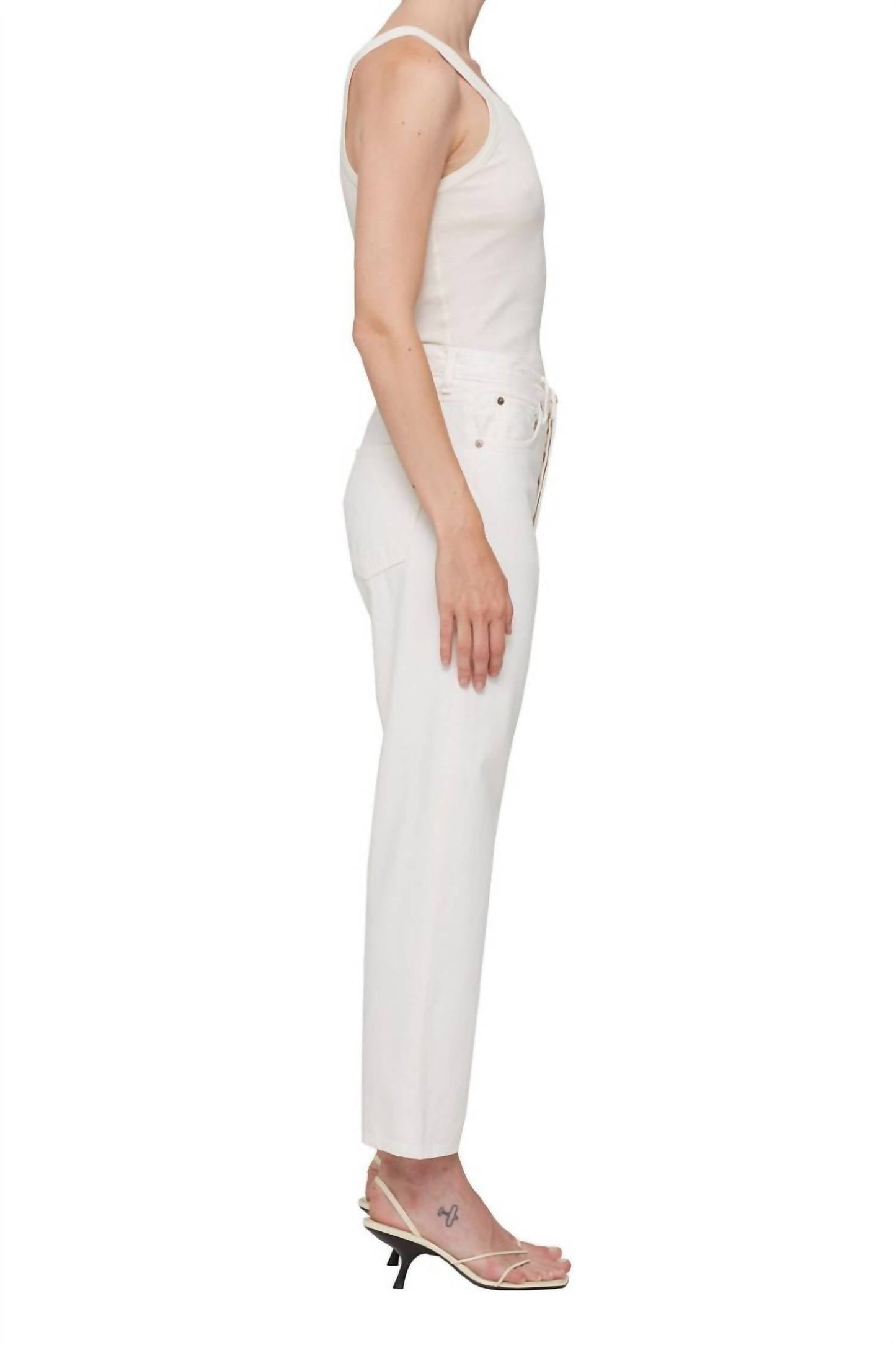 Agolde - 90's Mid Rise Straight Crop Jeans