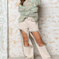 Pol - Good Energy Patchwork Crochet Sweater
