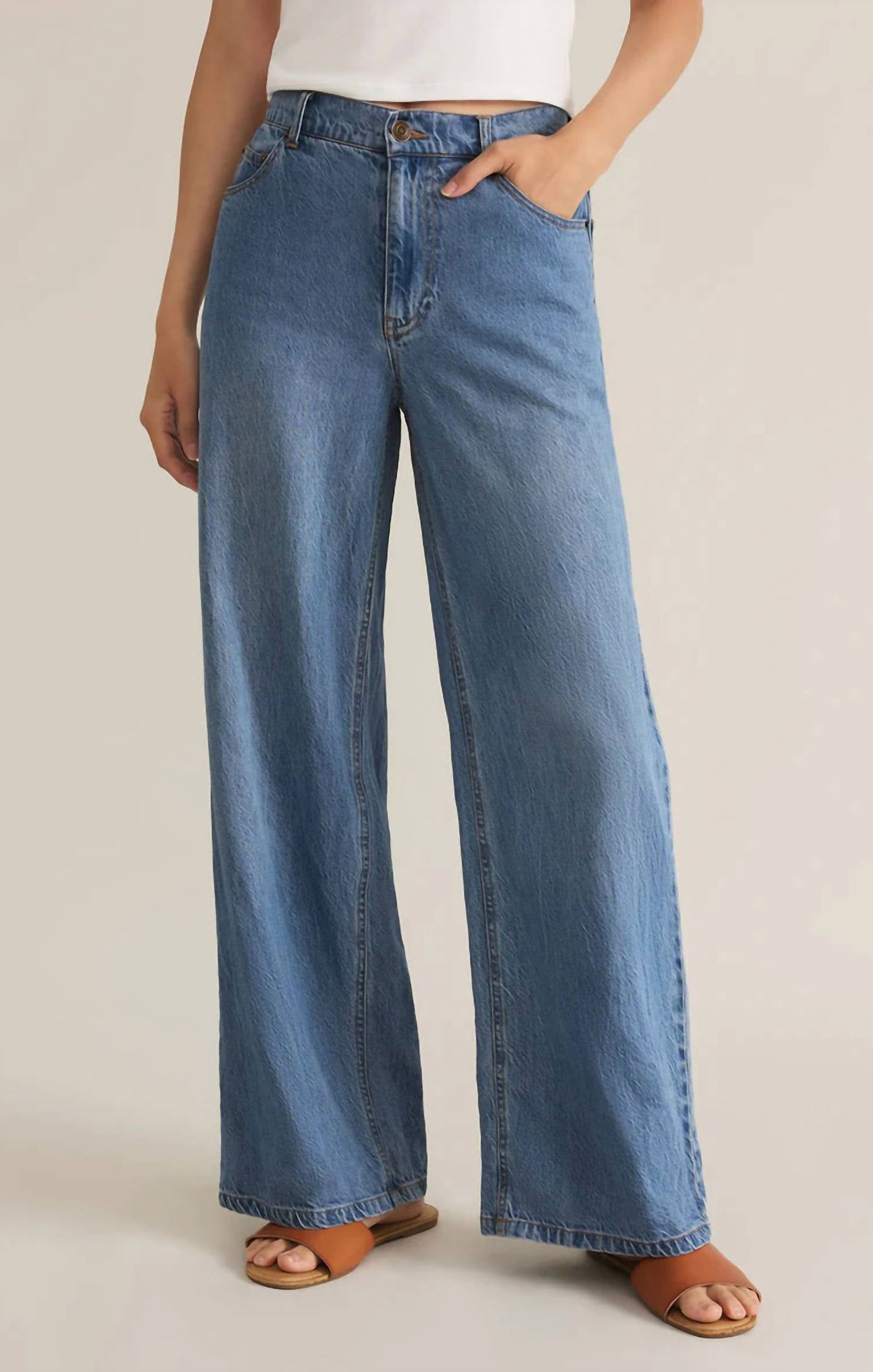 Z Supply - Mia Luxe Soft Denim Pants