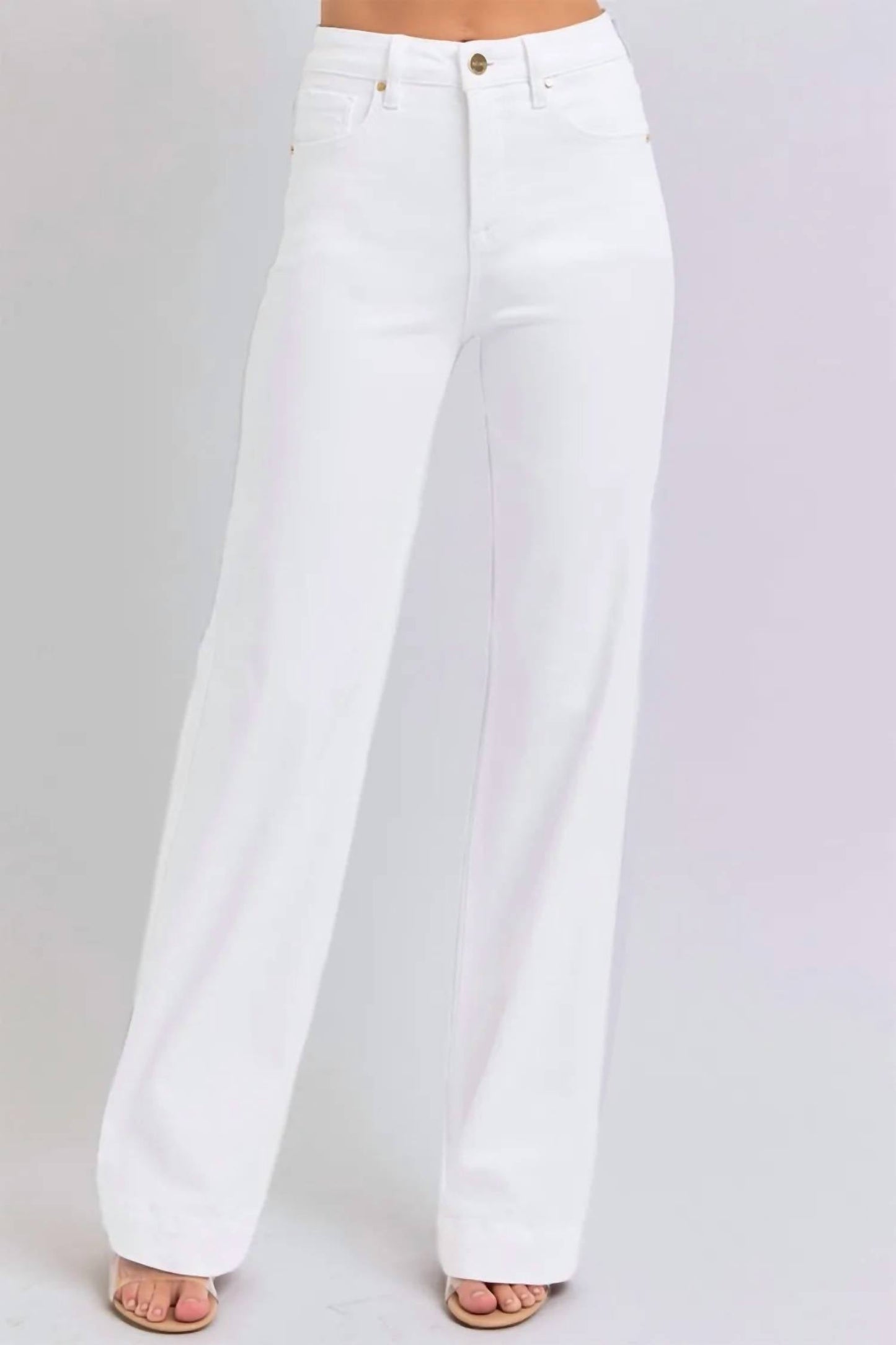 Trendsi - Risen Full Size High Waist Straight Jeans