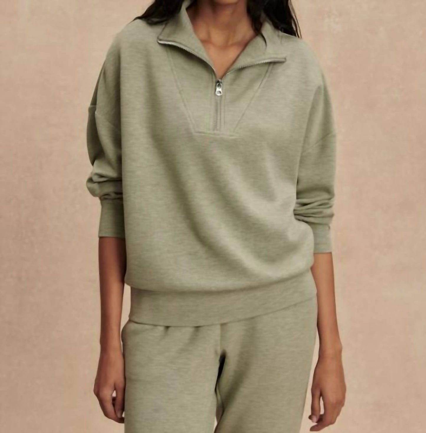 Varley - Hawley Half Zip Sweatshirt Top