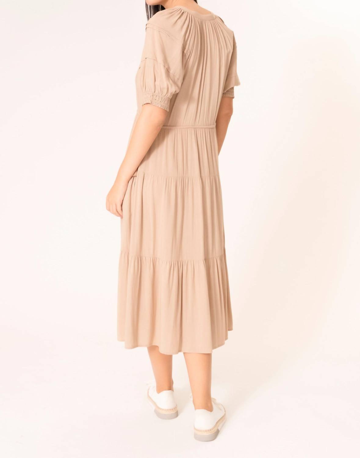 Area Stars - Side Tie Midi Dress