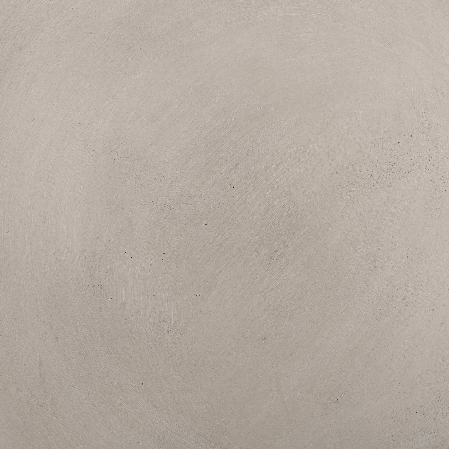 Outdoor Lightweight Concrete Side Table, Light Gray