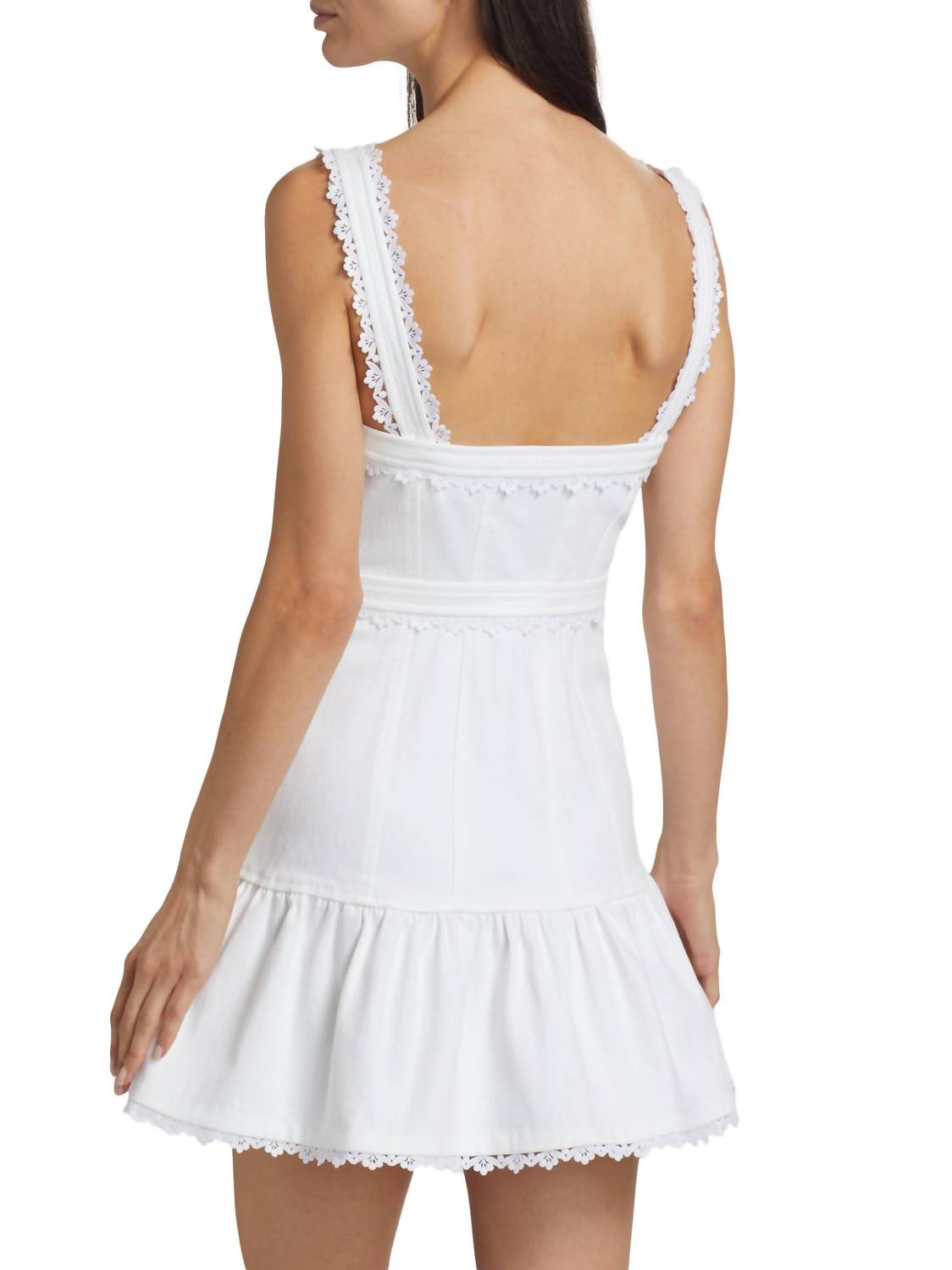 Cinq A Sept - Vineyard Lace Mini Dress