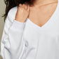 Nation Ltd - Wyatt Oversized V-neck Long Sleeve Top