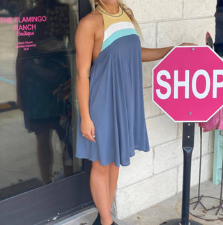 O'Neill - Minivestido Tristyn Halter
