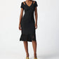 Joseph Ribkoff - Fringe hemline dress