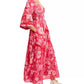 Free People - Printed Waist Maxi Dress