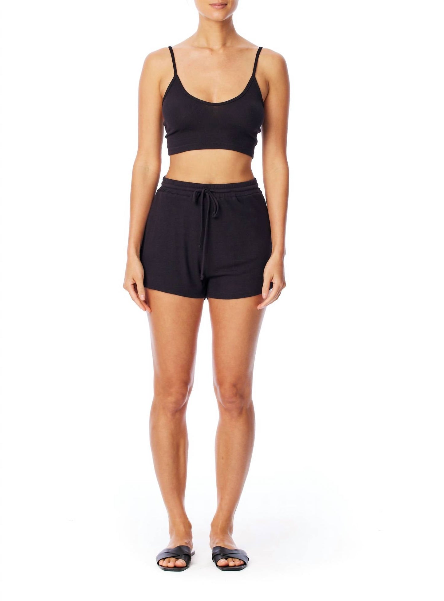Lblc The Label - Penny Ribbed Shorts