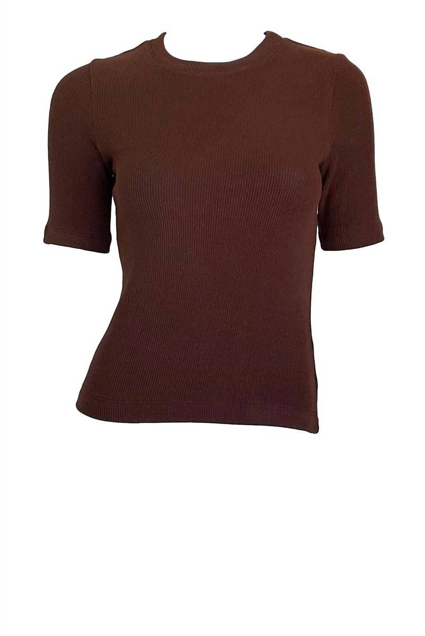 Enza Costa - THE KNIT HALF SLEEVE TOP