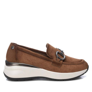 Xti - Mocassins Femininos com Corrente Dourada