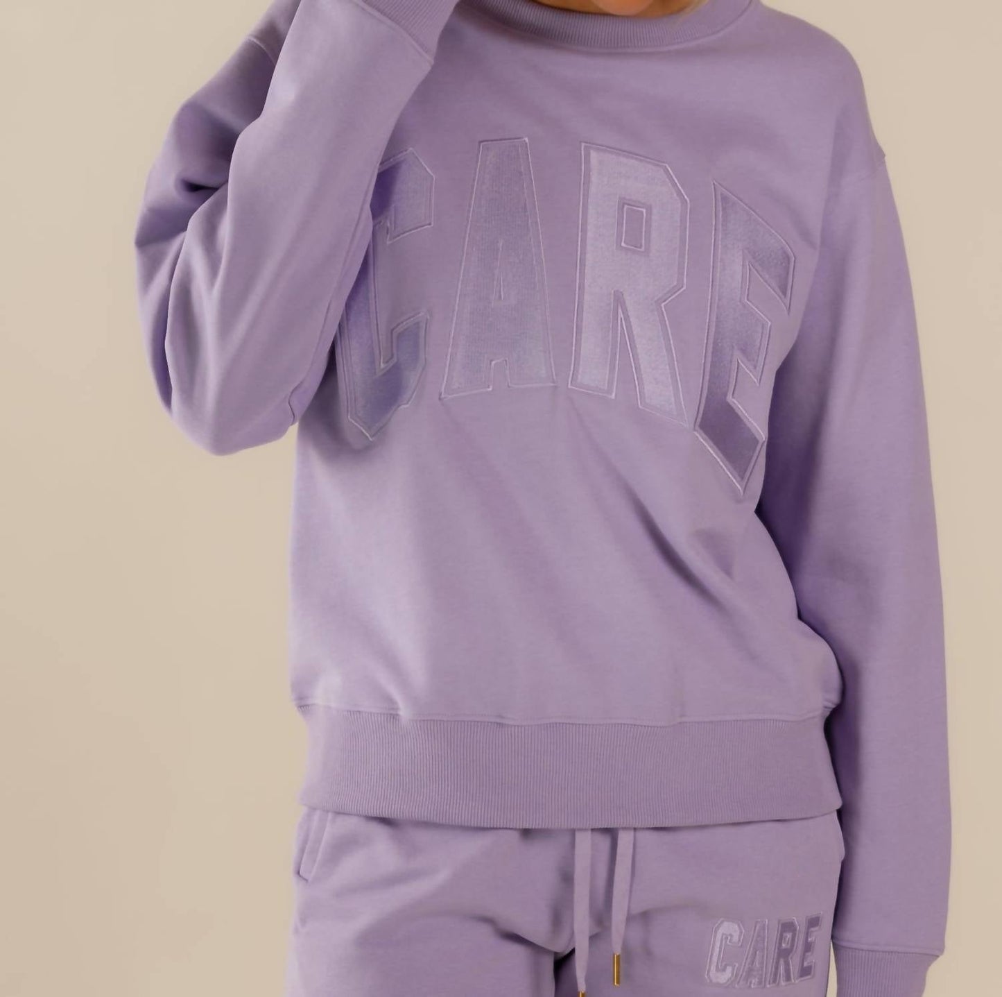 Care Tucker - 90’s Baggy Care Crewneck Sweatshirt