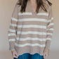 Entro - Save Your Tears Striped Sweater