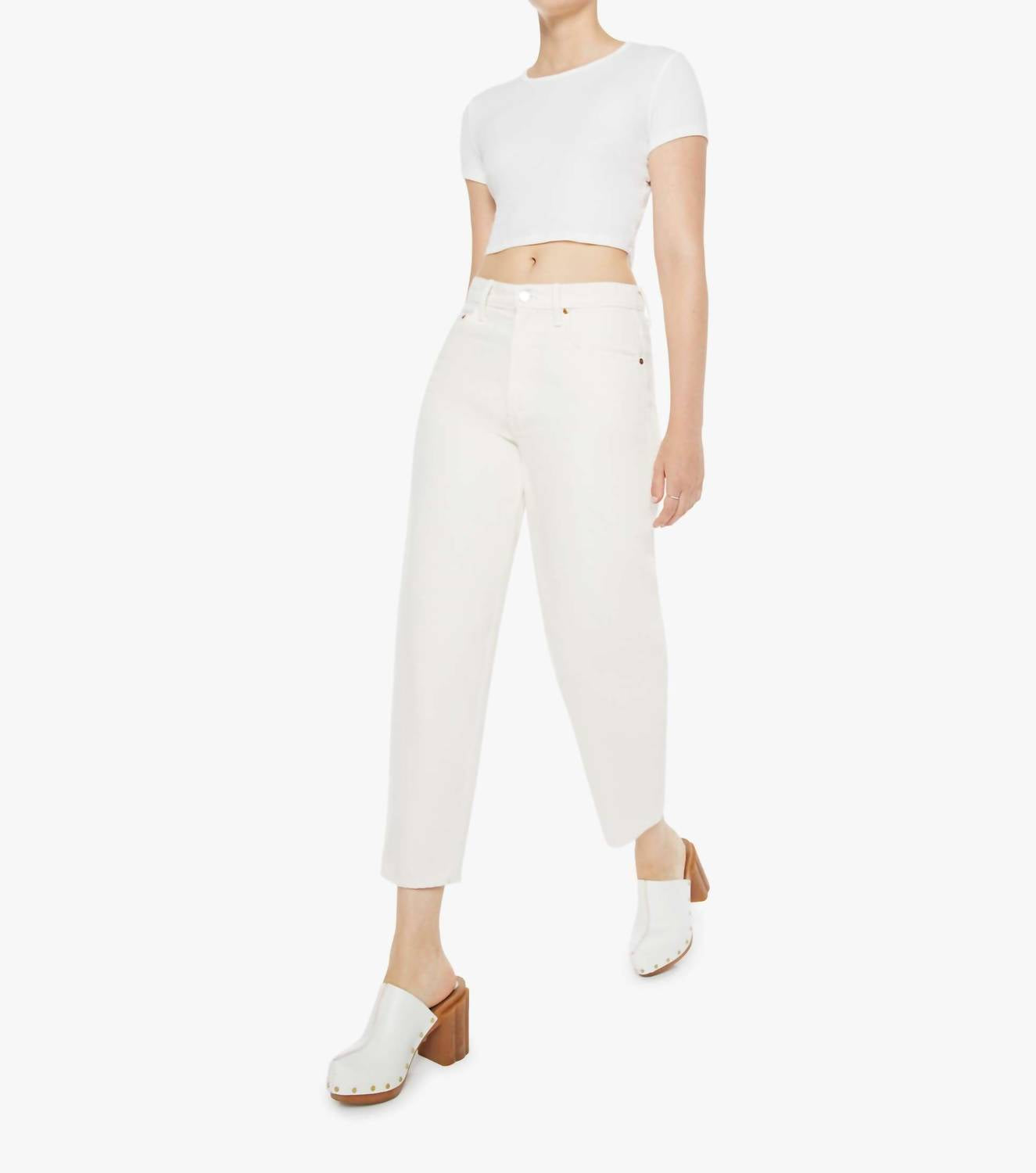 Mother - Peeler Ankle Cropped Jeans