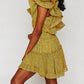 Buddylove - Sofia One Shoulder Ruffle Mini Dress