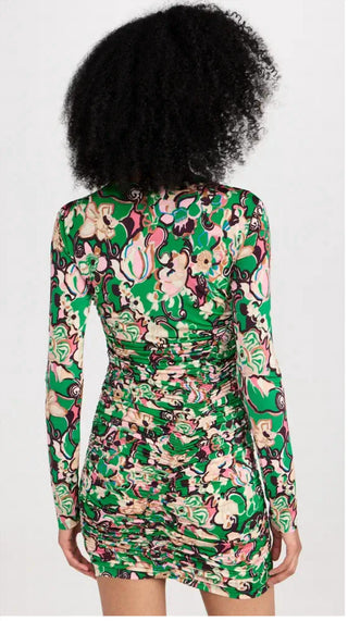 A.L.C. - Kiki Ruched Midi Dress