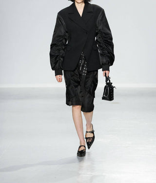 Ganni - Women's Duchess Nylon Pocket Shorts