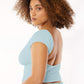 Find Me Now - Plush Backless Tee Top