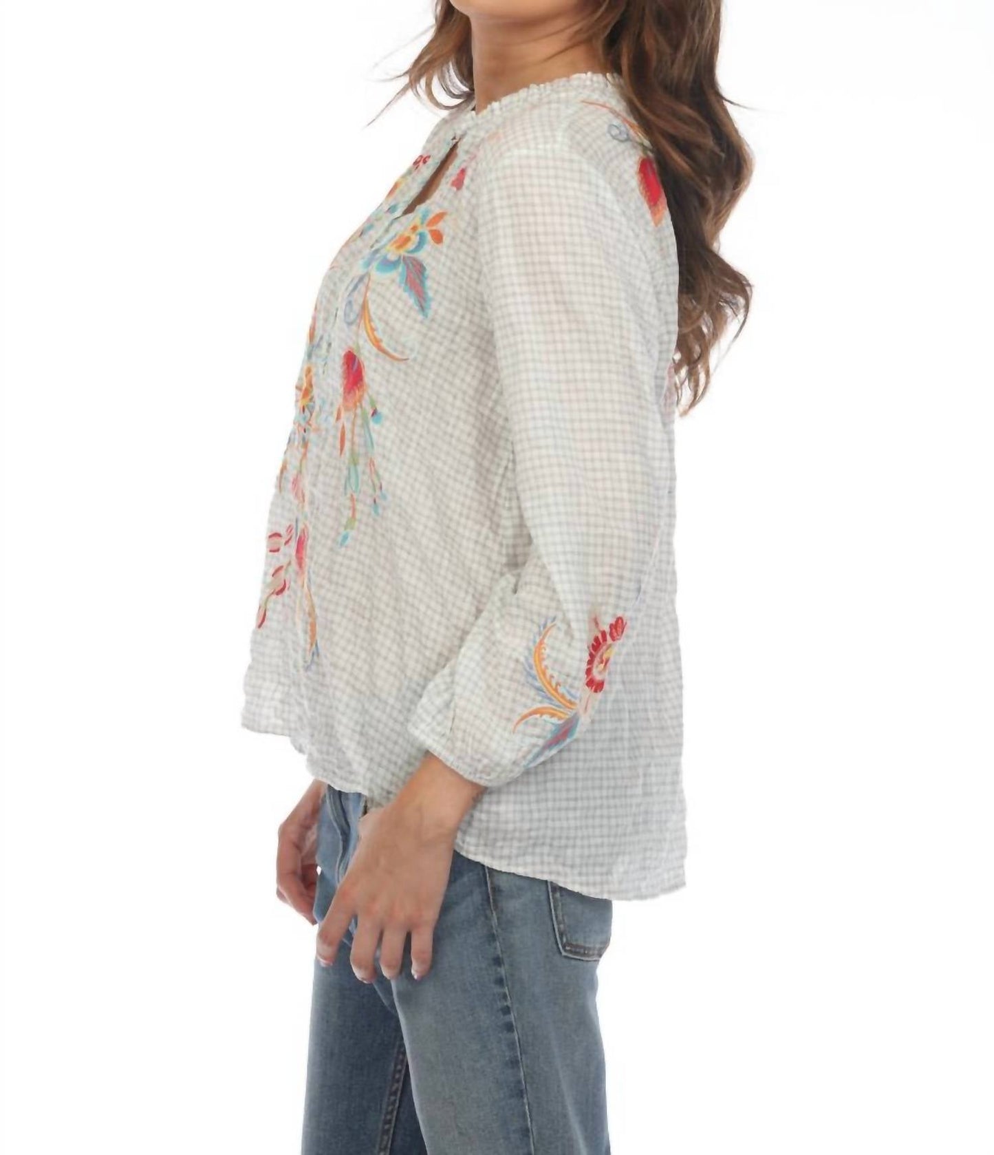 Johnny Was - Joele Ruffle Field Blouse