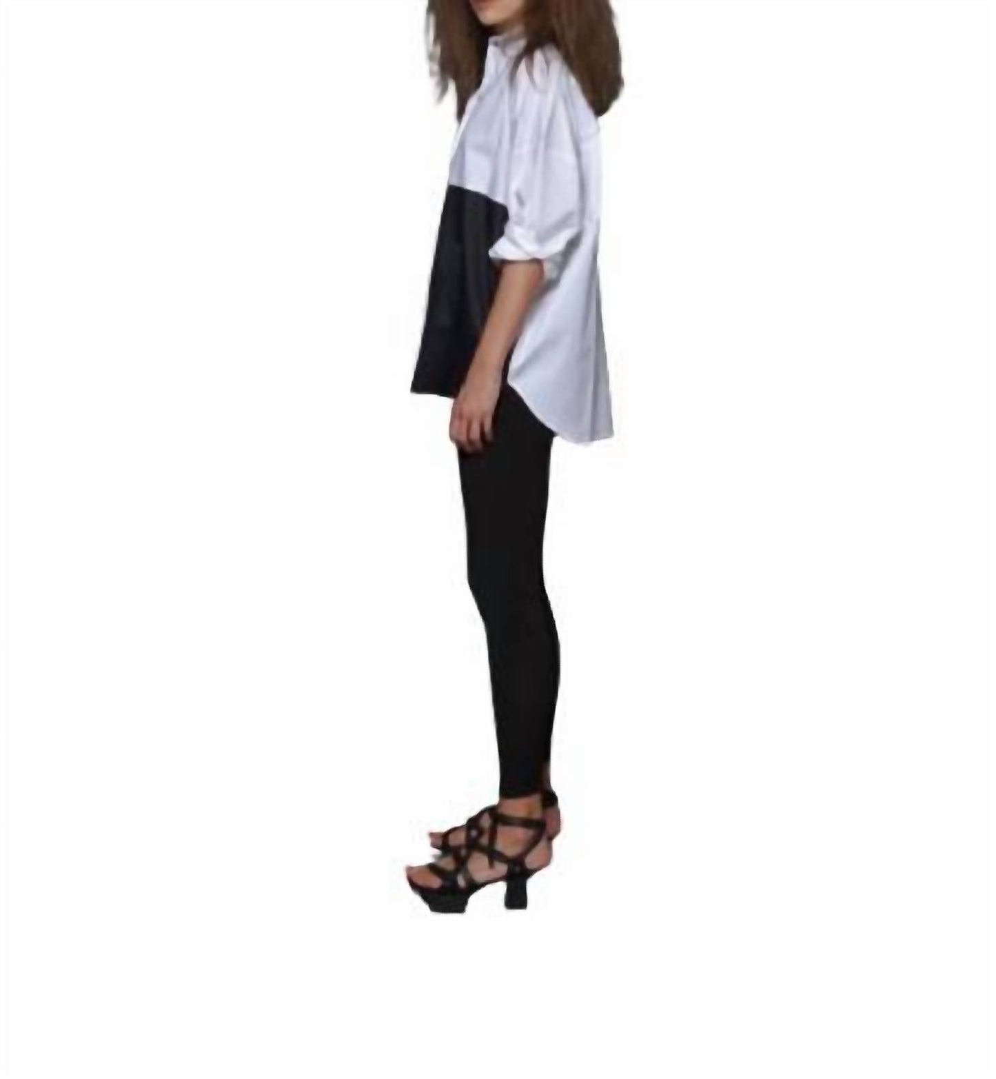 Simply Mila - 2 Tone Boxy Shirt