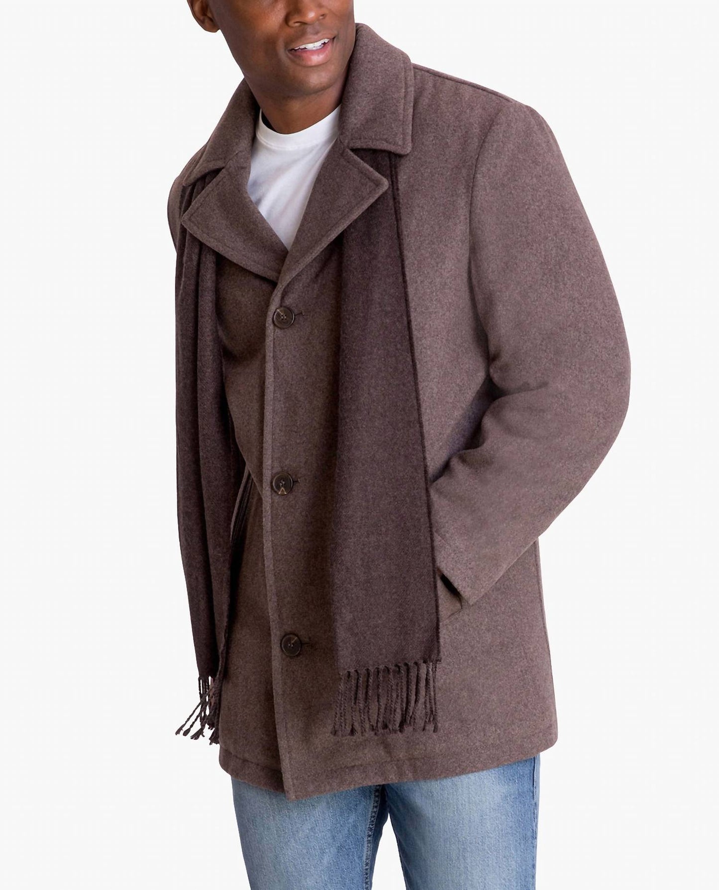 London Fog - Amity Single Breasted Wool Jacket
